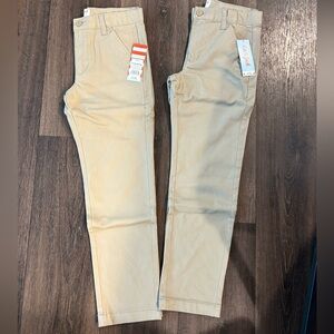 (2) Pairs of 10 Husky Khakis